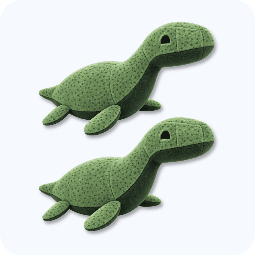 Nessie Plush 2PCS Nessie Plush 2PCS