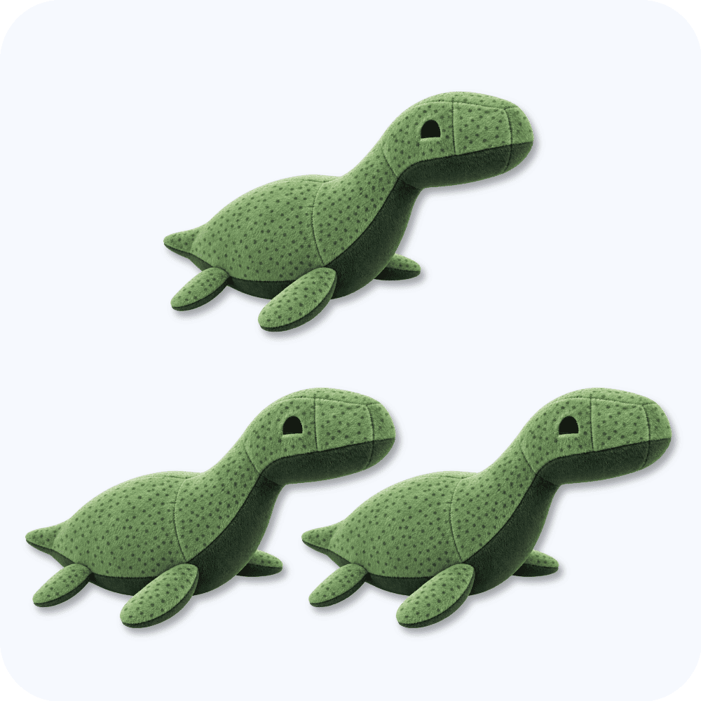 Nessie Plush 3PCS Nessie Plush 3PCS