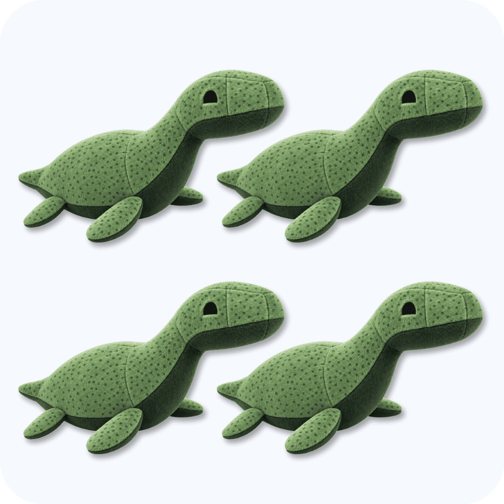 Nessie Plush 4PCS Nessie Plush 4PCS